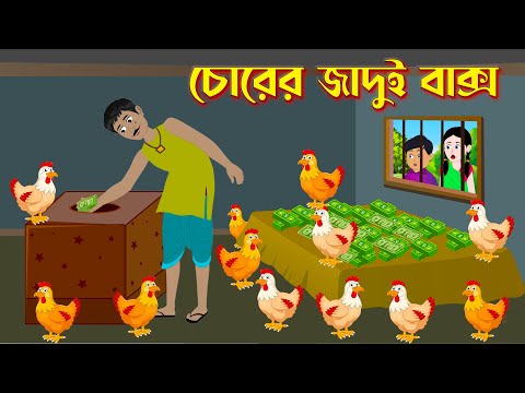 চোরের জাদুই বাক্স | Chorer Jadui Bakso | Notun Bangla Golpo | Rupkothar Mojar Cartoon | Story Bird