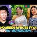 Pakistani Reaction on Bangladeshi | Noureen Afrose Piya Latest TikTok Videos | Maadi Reacts