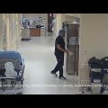 Surveillance footage of Raynaldo Ortiz allegedly placing IV bags into a bag warmer released