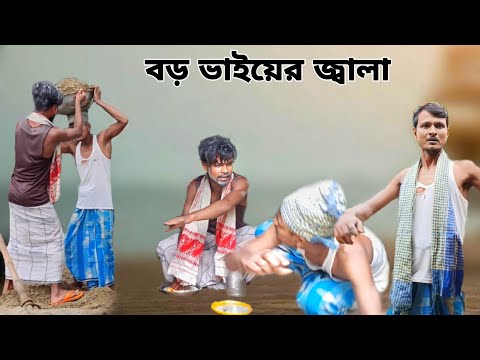 বড় ভাইয়ের জ্বালা ||Bangla funny video 😅||  Bekar Dada