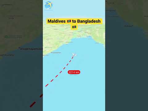Travelling Maldives to Bangladesh Dhaka.