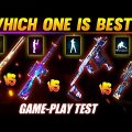WHICH IS THE BEST GUN SKIN? FREE 4 GUN SKIN AND EMOTE| FREE FIRE NEW EVENT TODAY| FF NEW EVENT TODAY
