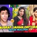 Pakistani React on Bangladeshi Actress | Nusrat Jahan Ontora TikTok Videos | Maadi Reacts