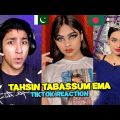 Pakistani React on Bangladeshi Tiktoker | Tahsin Tabassum Ema TikTok Videos | Maadi Reacts