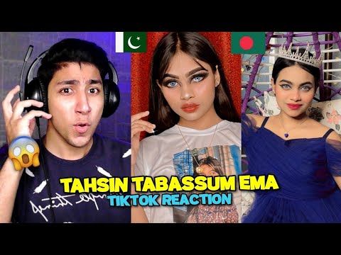 Pakistani React on Bangladeshi Tiktoker | Tahsin Tabassum Ema TikTok Videos | Maadi Reacts