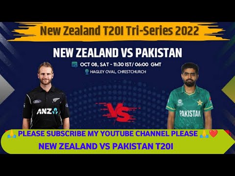 Pakistan vs New Zealand 2nd T20I Match 8 October 2022! highlights Pak vs Nz 2022