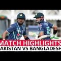 Pakistan vs Bangladesh Tri Series 6th T20 Match Highlights 2022 | BAN vs Pak Highlights