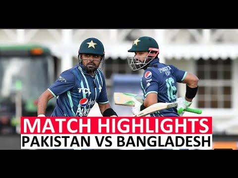 Pakistan vs Bangladesh Tri Series 6th T20 Match Highlights 2022 | BAN vs Pak Highlights