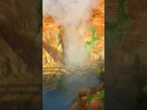 #shorts #volcano #geyser #eruption #yellowstone #travel #nature #usa #india #bangladesh