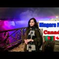 The great view of Niagara Falls at night || Bangladesh to Canada || Travel Vlog || 2021 ||