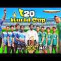 T20 World Cup (Gully Cricket) | Bangla Funny cricket Video 2022 | "Deshi Entertainment BD"