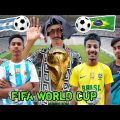 FIFA World Cup || Argentina Vs Brasil || Bangla Funny Video || Team On Tazim || It's Tazim