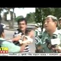 Bangladesh : Police Bashing of Opposition Chief Whip In Hartal- ATN News-06-07-2011.AVI