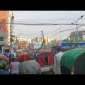 4K World's most congested city (Dhaka bangladesh) travel on Rickshaw vlog :1