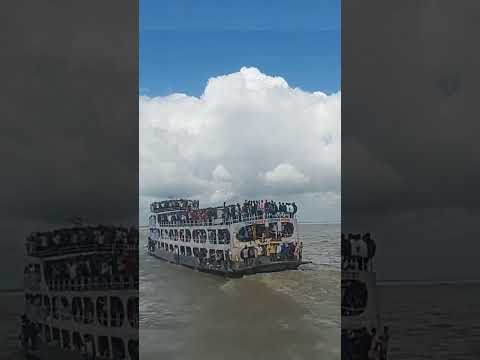 #Barishal to #Padma #Bridge #beautiful #bangladesh #beauty of #river #riverview #launch #travel