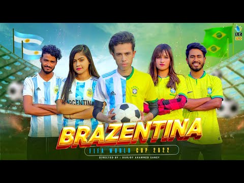 ব্রাজেন্টিনা | Arzentina Vs Brazil | Bangla Funny Video | Durjoy Ahammed Saney | Unique Brothers