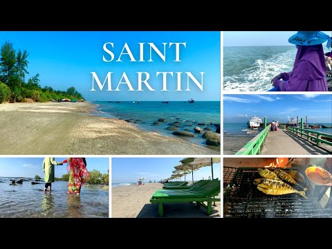 সেন্ট মার্টিন প্রবাল দ্বীপে আমরা 😊| Saint Martin Tour | Mum Hira