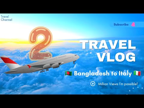 Travel Bangladesh to Qatar Doha airport then Italian airport | personal Vlog Part 02 |Guru €20221123