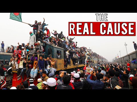 India & Bangladesh's Iconic Overflowing Trains Explained…