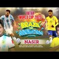 Qatar World Cup 2022 | Brazil vs Argentina | New Official Song | By Nasir | নাসির |  Mega Hit Song