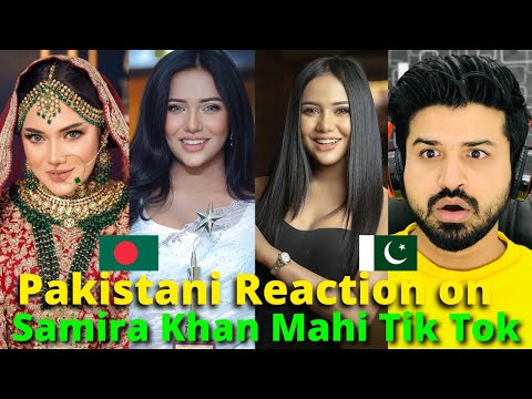 Pakistani React on Bangladeshi Samira Khan Mahi TIK TOK VIDEOS | Hate Story Natok | Reaction Vlogger