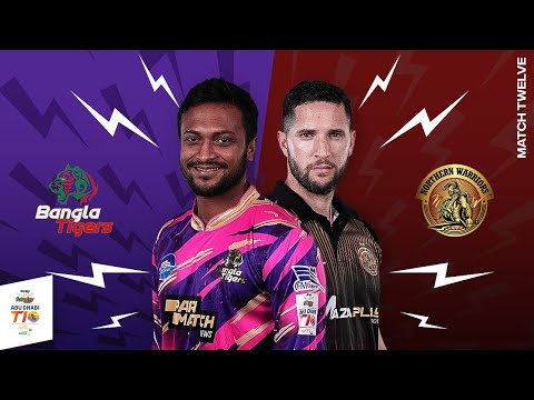 Match 12 HIGHLIGHTS | Bangla Tigers vs Northern Warriors | Day 5 | Abu Dhabi T10 Season 6