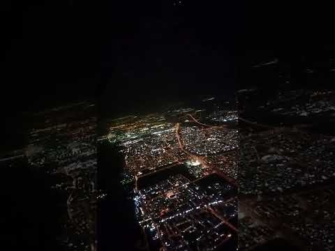 Flight Sky view Night Time #shorts Kuwait To Bangladesh Travel video