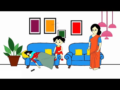 দোস্ত দোস্ত মারিস না (part 2)😫 Bangla funny cartoon | Cartoon animation video | flipaclip animation