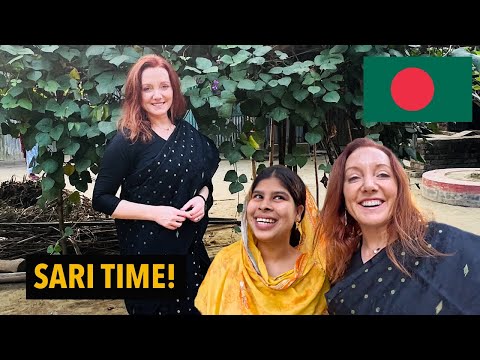 🇧🇩I Never Knew Sari's Were Like This! Tangail, Bangladesh