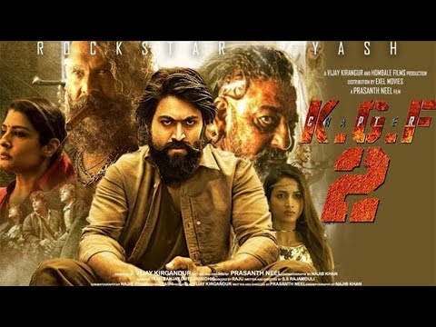 KGF Chapter 2 Hindi Dubbed Full Movie 2022   Yash, Srinidhi Shetty, Sanjay Dutt