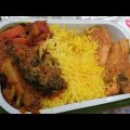 Bangladesh Biman inflight meal from Heathrow and from Sylhet