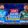 India vs Bangladesh 2nd ODI Live Scores | IND v BAN 2nd ODI Live Scores & Commentary | Only in India