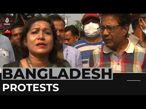 Tens of thousands rally in Bangladesh to demand new elections
