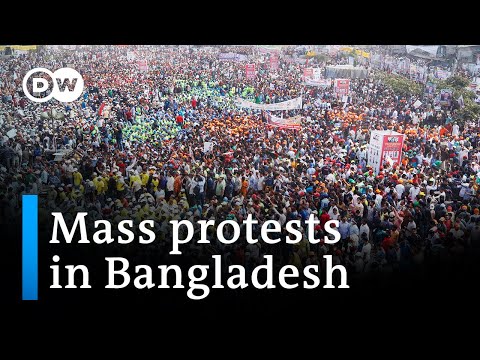 Bangladesh protesters seek fresh elections | DW News