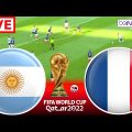 Argentina vs France | FIFA World Cup Qatar 2022 | Watch Along & PES 21 Gameplay