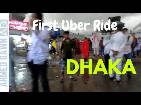 First Uber Ride In Dhaka | Just Arrived In Bangladesh