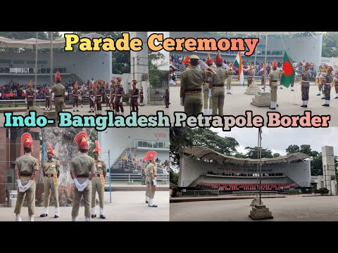 Indo- Bangladesh Petrapole Border Parade Ceremony// Parade India Bangladesh Border//Travel Boy Amit