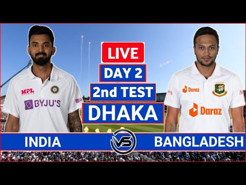 India vs Bangladesh 2nd Test Day 2 Live | IND vs BAN 2nd Test Live Scores & Commentary | Only India
