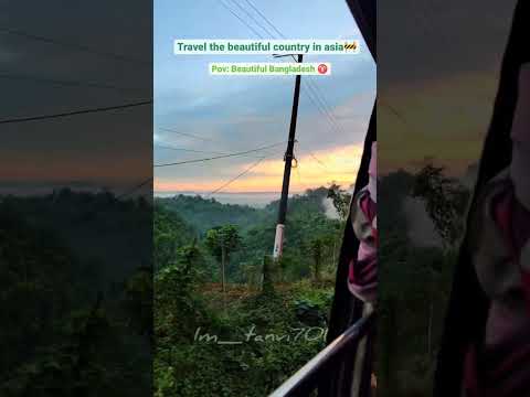 Travel the world beautiful country green Bangladesh 🏞️ #reels  click the vedio get more travel clips