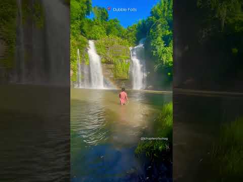 😍😍 Dubble Falls Waterfalls 😍#bandarban #bangladesh #shorts #viral #travel #trending #viralshort