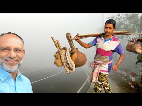 গ্রাম বাংলার ঐতিহ্য খেজুরের রস ও গুড়। Kushtia, Bangladesh Vlog #3