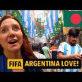🇧🇩 Crazy Mad Argentina Football fans in Dhaka, Bangladesh!