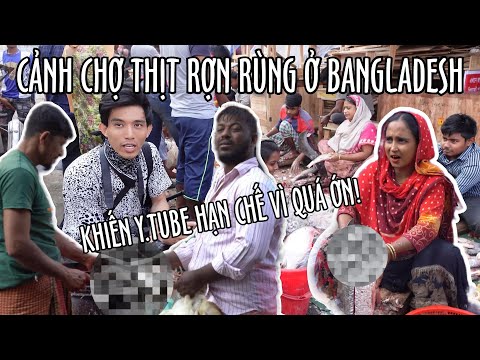 Cảnh chợ ở Bengal khiến du khách không dám liếc nhìn – Đoạn cắt ra từ vlog Bangladesh