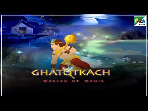 Ghatotkach Animated Movie With English Subtitles | HD 1080p | Animated Movies For Kids In Hindi