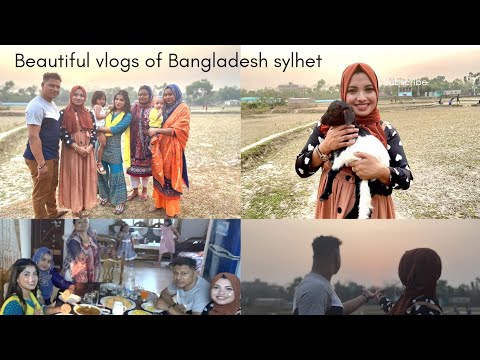 beautiful vlogs of Bangladesh sylhet|| going to my casins sister house||