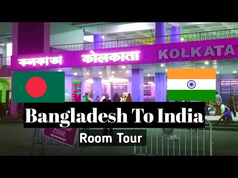 Bangladesh To India।1st day Room tour in Kolkata। @TravellingManiac1