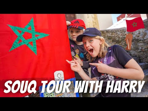 MOHAMMEDIA MOROCCO | A TOUR THROUGH THE SOUQ WITH HARRY: Travel in Morocco with kids!