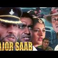 MAJOR SAAB (मेजर साब) Hindi Full Movie in 4k | Amitabh Bachchan, Ajay Devgn, Sonali Bendre, Nafisa |