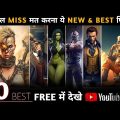 Top 10 : Action/Comedy/Survival HOLLYWOOD Movies On Youtube In Hindi | 2023 Best Hollywood Movies |