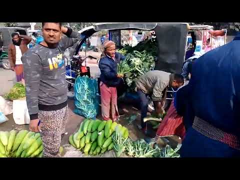 How broccoli was sold Market | Bangladesh |life style of bangladeshi people |  village market vlog